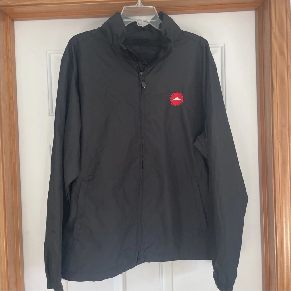 North End black large Classic Black Windbreaker Jacket